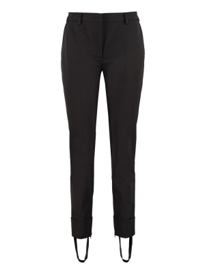 Prada Cuffed Stirrup Trousers