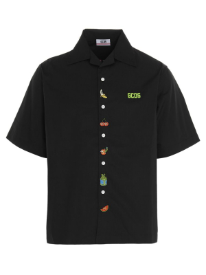 Gcds Rick And Morty Bowling Short-sleeve Shirt