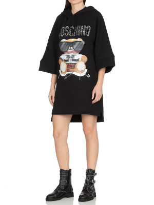 Moschino Teddy Print T-shirt Dress