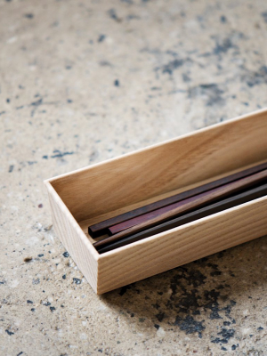 Wood Chopsticks Box