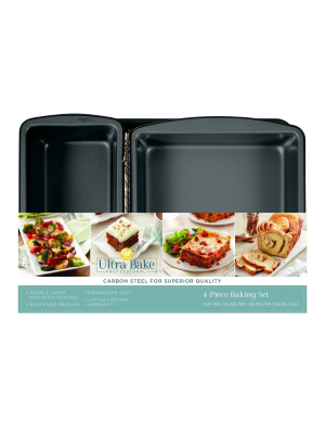 Wilton Ultra Bake Pro 4pc Bakeware Set