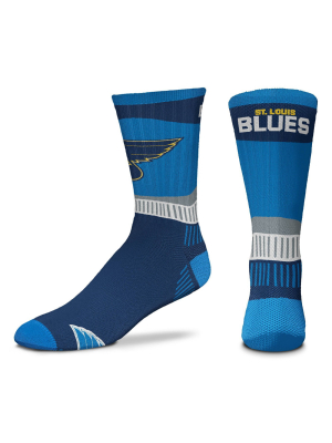 Nhl St. Louis Blues Fan Crew Socks - L