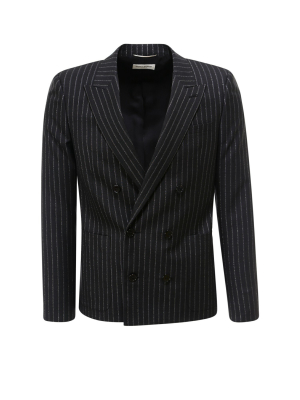 Saint Laurent Pinstriped Blazer