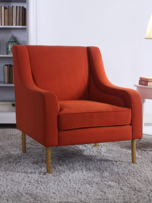 Nova Accent Chair Red - Linon