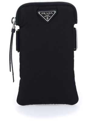 Prada Logo Phone Neck Pouch