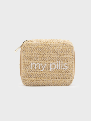 Miamica Woven Pill Case