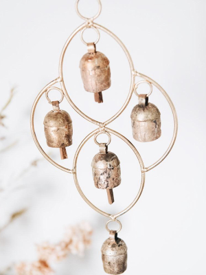 Handmade Copper Bell Chime - Bliss