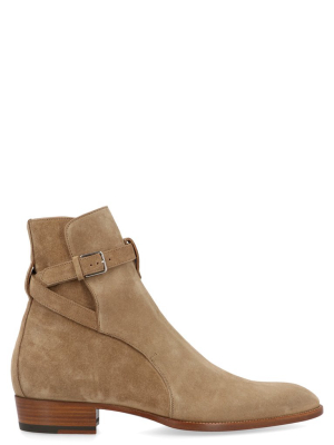 Saint Laurent Wyatt Jodhpur Ankle Boots