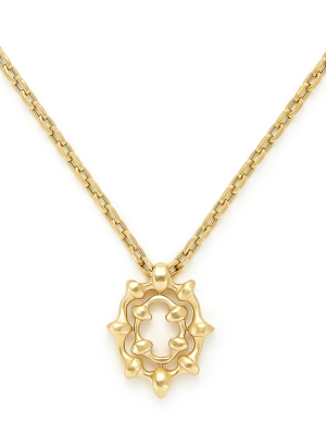 Chrona Yellow-gold Pendant