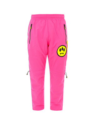 Barrow Smiley Printed Straight Leg Track Pants