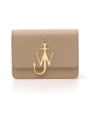 Jw Anderson Foldover Logo Crossbody Bag