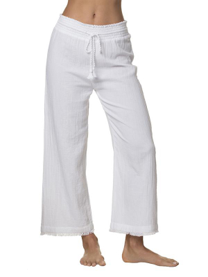 Beachcomber Ankle Pant-white