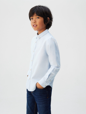 Cotton Oxford Shirt