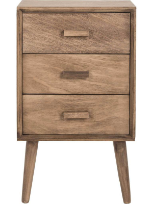 Porter 3 Drawer Chest Desert Brown