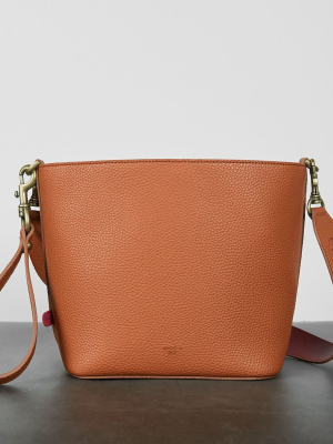 Angelou Mini Bucket [signet] - Brown [sample Sale]