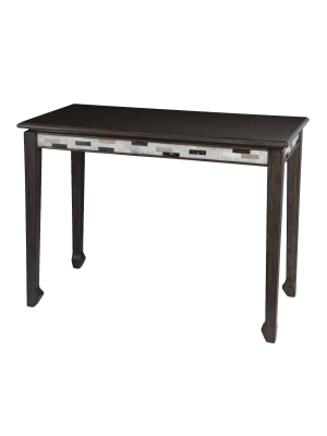 Ribru Counter Table Dark Gray - Aiden Lane