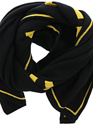 Fendi Logo Knitted Scarf