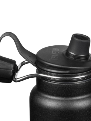 Klean Kanteen 32oz Tkwide Stainless Steel Water Bottle With Chug Cap - Black