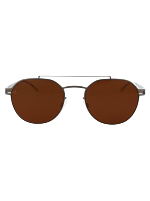 Mykita Double-bridge Aviator Sunglasses