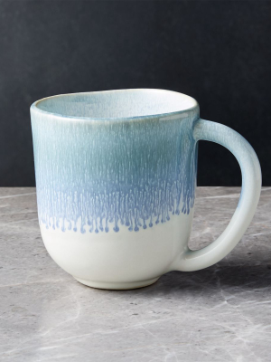 Caspian Blue Reactive Glaze Mug