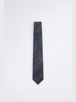 Cotton - Silk Textured Wide Tie