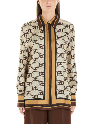 Alberta Ferretti Monogram Motif Shirt