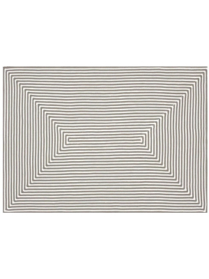 Grey In-out Rug