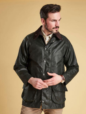 Barbour Classic Beaufort Wax Jacket, Sage