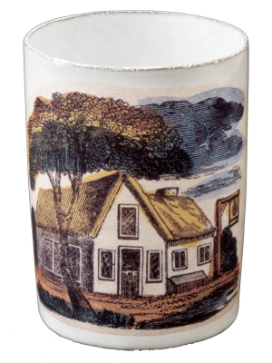 Vase With House Under Tree