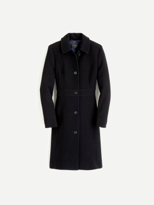 Classic Day Coat In Italian Double-cloth Wool With Thinsulate®