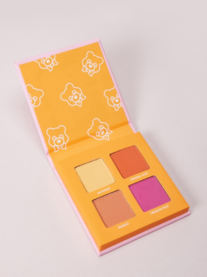 Plushies Quad Sheer Pressed Pigment Palette – Fresh Squeezed