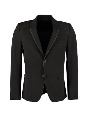 Fendi Logo Piping Blazer