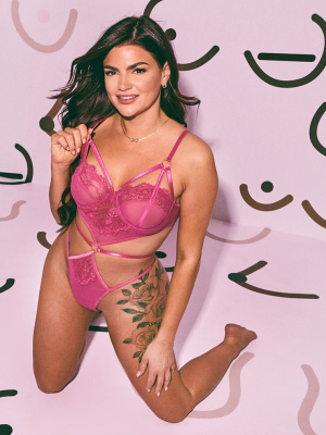 Prettylittlething X Coppafeel! Hot Pink Harness...