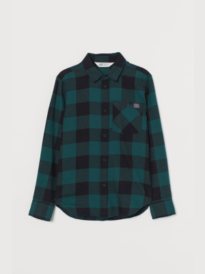 Cotton Flannel Shirt