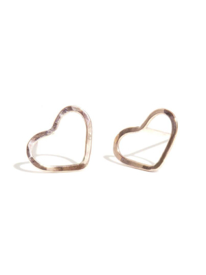 Heart Studs