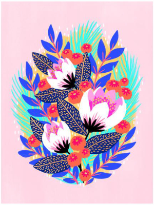 Art Print, Lotus Blooms