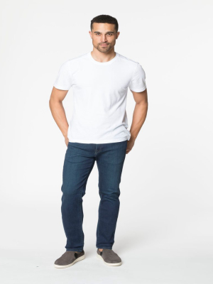 No. 30 Modern Slim Fit Terry Tech Indigo Flex