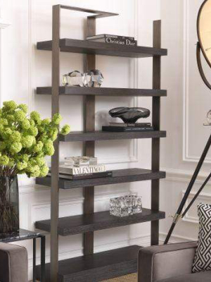 Eichholtz Geo Bookcase - Brown & Bronze