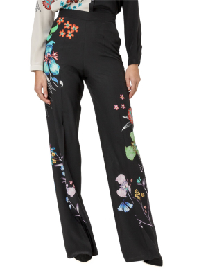 Etro Floral Print Pants