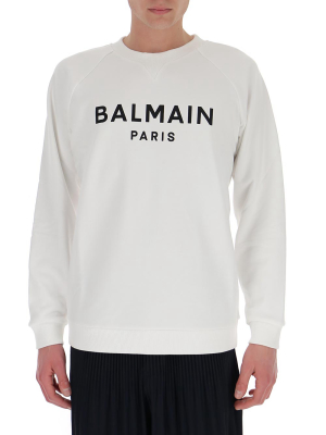 Balmain Logo Crewneck Sweatshirt