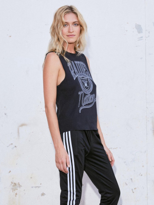 Womens Raiders Vintage Muscle Tank