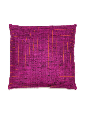 Purple Rain Matka Pillow