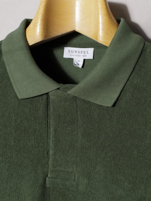 Sunspel Polo Shirt (dark Khaki)