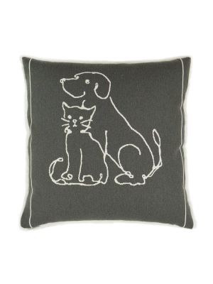 D.v. Kap Fur Babies Ii Pillow