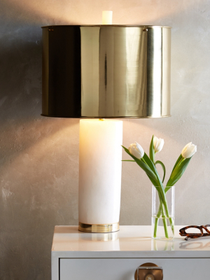 Frosted Marble Table Lamp