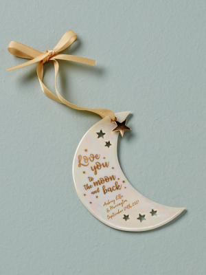 Love You To The Moon & Back Ornament