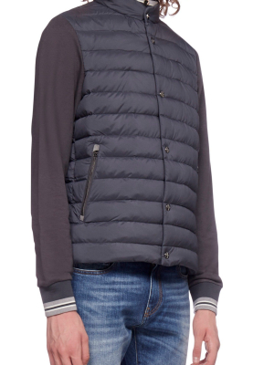 Herno Panelled Funnel Neck Jacket