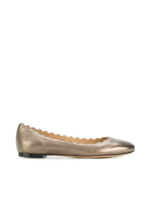 Chloé Zig Zag Ballerinas