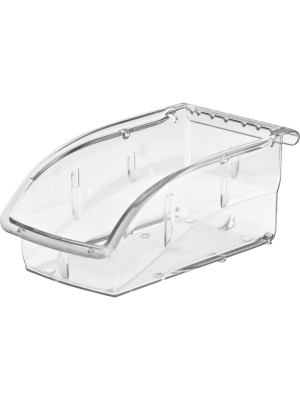 Akro-mils Supply Bin 4-1/8"x7-3/8"x3-1/4" Clear 305a3