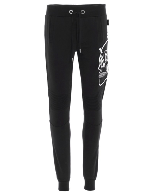 Philipp Plein Skull Jersey Sweatpants